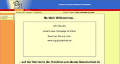 Desktop Screenshot of kvg-schule.drensteinfurt.de