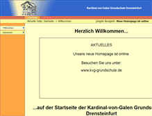 Tablet Screenshot of kvg-schule.drensteinfurt.de