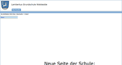 Desktop Screenshot of lambertus-schule.drensteinfurt.de