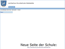 Tablet Screenshot of lambertus-schule.drensteinfurt.de
